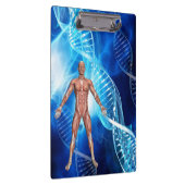 Porte-bloc Anatomie humaine avec brins ADN (Swatch)