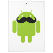 Porte-bloc Android Robot Moustache (Dos)