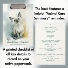 Animal Rescue Shelter Paper Organizer