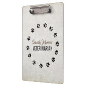 Porte-bloc Animaux de compagnie VÉTÉRINARIEN Grooming Service (Gauche)