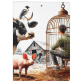 Porte-bloc Animaux de ferme (Dos)