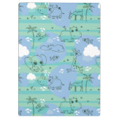 Porte-bloc Animaux mignons jouant avec de l'eau 3 (Dos)