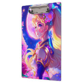 Porte-bloc Animée fille générée par Ai (Gauche)