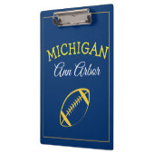 Porte-bloc Ann Arbor Michigan Blue and Maize (Gauche)