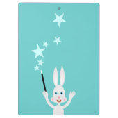 Porte-bloc Anniversaire de enfant magicien (Dos)