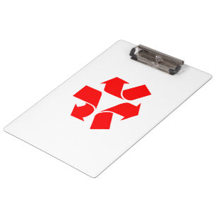 Porte-bloc Annuler le recyclage du symbole