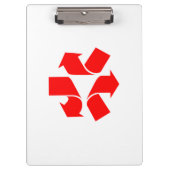 Porte-bloc Annuler le recyclage du symbole (Devant)