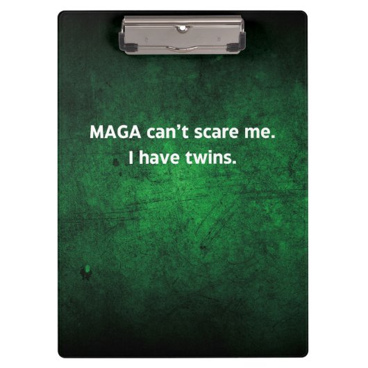 Porte-bloc Anti MAGA Twin Moms (Devant)