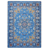 Porte-bloc Antique Oriental Bleu Turc Tapis Perse (Dos)