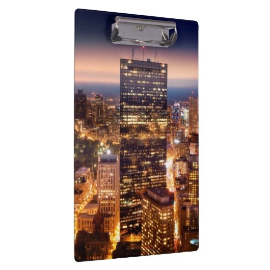 Porte-bloc Aperçu de Boston la nuit (Swatch)