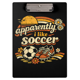 Porte-bloc Apparemment j'aime le football