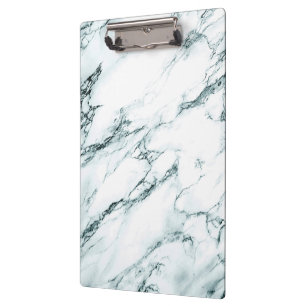 Porte-bloc Apparence en marbre de veine turquoise foncé