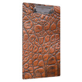 Porte-bloc apparence fausse en cuir de crocodile (Swatch)