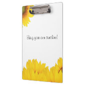 Porte-bloc Apportez vos propres tournesols (Gauche)