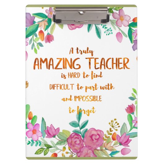 Porte-bloc Appréciation de l'enseignant Extraordinaire Signet (Devant)