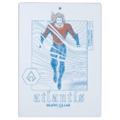 Porte-bloc Aquaman - Atlantis Surf Club (Dos)