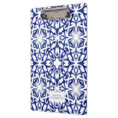 Porte-bloc Aquarelle bleu et blanc Motif espagnol Carrelage (Gauche)