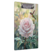 Porte-bloc Aquarelle Colibri et rose (Swatch)