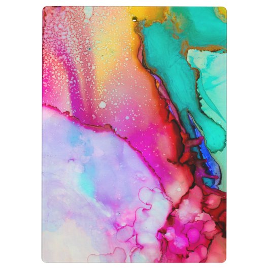 Porte-bloc Aquarelle colorée (Dos)