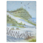 Porte-bloc Aquarelle de plage (Dos)