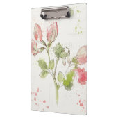 Porte-bloc Aquarelle de pois doux (Gauche)