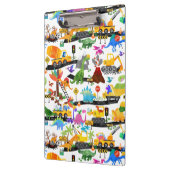 Porte-bloc Aquarelle Dinosaure Construction Enfants mignonnes (Gauche)