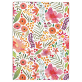 Porte-bloc Aquarelle Floral Porte - bloc (Dos)