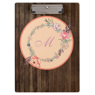 Porte-bloc Aquarelle florale moderne