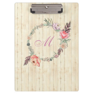 Porte-bloc Aquarelle florale moderne