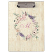 Porte-bloc Aquarelle florale moderne (Devant)