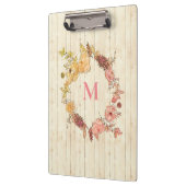 Porte-bloc Aquarelle florale moderne Bois 1974 (Gauche)