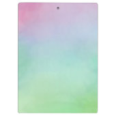 Porte-bloc Aquarelle florale moderne rose floral (Dos)