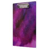 Porte-bloc Aquarelle Galaxies rose violet (Gauche)