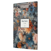 Porte-bloc Aquarelle Illustration rustique vintage élégant (Gauche)