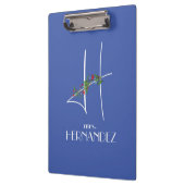 Porte-bloc Aquarelle initiale H (Gauche)