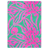 Porte-bloc Aquarelle inspirée rose Aqua Damask Floral (Dos)
