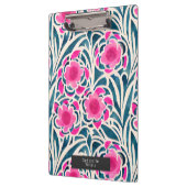 Porte-bloc Aquarelle inspirée rose + bleu Botanique Floral (Gauche)