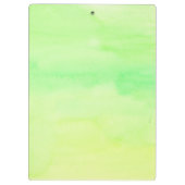 Porte-bloc Aquarelle jaune Ananas (Dos)