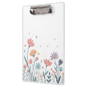 Porte-bloc Aquarelle lunaire florale (Gauche)