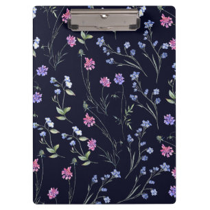 Porte-bloc Aquarelle marine Fleur sauvage Floral