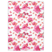Porte-bloc Aquarelle Orchidées Design 2 (Dos)