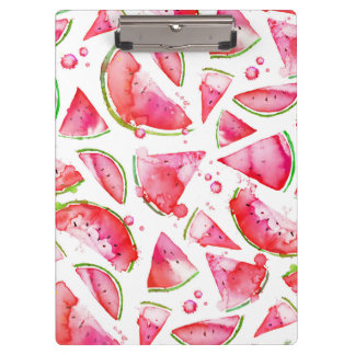 Porte-bloc Aquarelle Pastèque 1