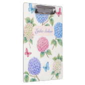 Porte-bloc Aquarelle personnalisée Hydrangea Floral (Swatch)