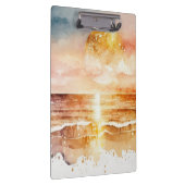 Porte-bloc Aquarelle Plage Design 1 (Swatch)
