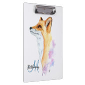 Porte-bloc Aquarelle Red Fox personnalisée (Swatch)