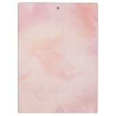 Porte-bloc Aquarelle rose (Dos)