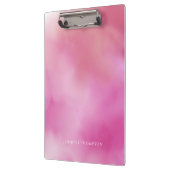 Porte-bloc Aquarelle rose Girly Ombre (Gauche)