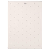 Porte-bloc Aquarelle rose pâle Or Cercle Floral (Dos)