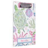 Porte-bloc Aquarelle Tortues de mer Nom de l'océan (Swatch)