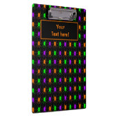 Porte-bloc Araignées multiples brillantes sur noir (Swatch)